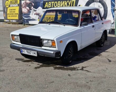 Белый ВАЗ 2107, объемом двигателя 1.5 л и пробегом 130 тыс. км за 1800 $, фото 1 на Automoto.ua