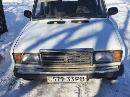 Белый ВАЗ 2107, объемом двигателя 0 л и пробегом 44 тыс. км за 600 $, фото 1 на Automoto.ua
