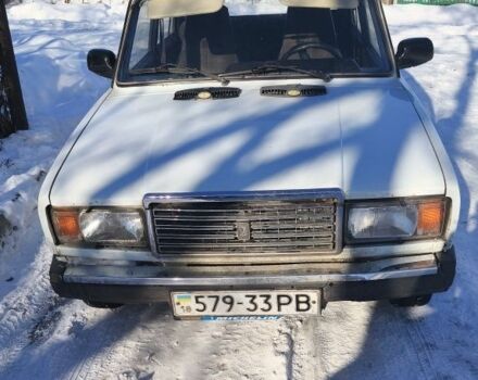 Білий ВАЗ 2107, об'ємом двигуна 0 л та пробігом 44 тис. км за 600 $, фото 1 на Automoto.ua