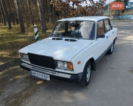 Білий ВАЗ 2107, об'ємом двигуна 1.45 л та пробігом 59 тис. км за 900 $, фото 1 на Automoto.ua