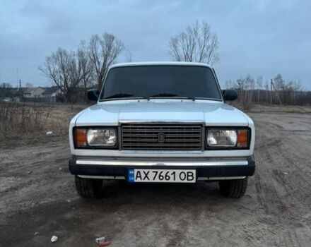 Белый ВАЗ 2107, объемом двигателя 1.45 л и пробегом 60 тыс. км за 2000 $, фото 1 на Automoto.ua
