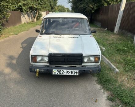 Білий ВАЗ 2107, об'ємом двигуна 1.5 л та пробігом 102 тис. км за 449 $, фото 1 на Automoto.ua