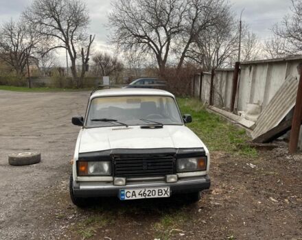 Белый ВАЗ 2107, объемом двигателя 1.5 л и пробегом 2 тыс. км за 350 $, фото 1 на Automoto.ua