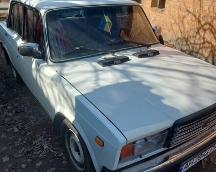 Белый ВАЗ 2107, объемом двигателя 1.5 л и пробегом 62 тыс. км за 1000 $, фото 1 на Automoto.ua