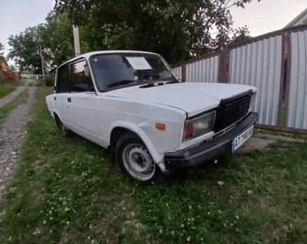 Белый ВАЗ 2107, объемом двигателя 1.5 л и пробегом 3 тыс. км за 350 $, фото 1 на Automoto.ua