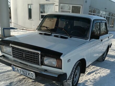 Білий ВАЗ 2107, об'ємом двигуна 1.5 л та пробігом 225 тис. км за 1200 $, фото 1 на Automoto.ua