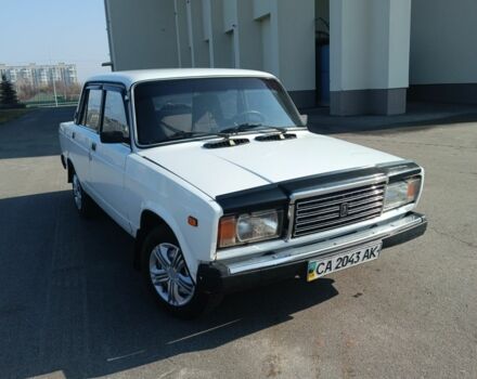 Белый ВАЗ 2107, объемом двигателя 1 л и пробегом 160 тыс. км за 993 $, фото 1 на Automoto.ua