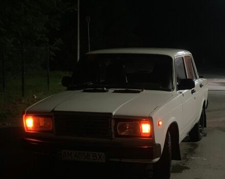 Белый ВАЗ 2107, объемом двигателя 1.5 л и пробегом 88 тыс. км за 650 $, фото 1 на Automoto.ua