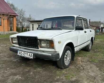 Білий ВАЗ 2107, об'ємом двигуна 1.5 л та пробігом 99 тис. км за 362 $, фото 1 на Automoto.ua