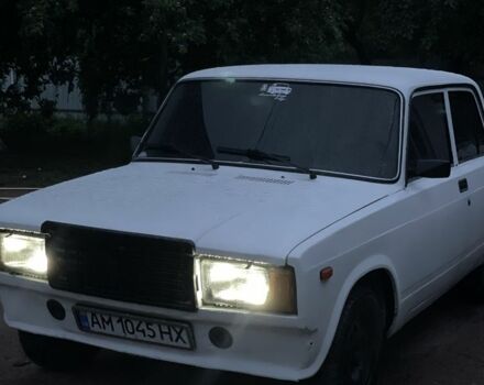 Білий ВАЗ 2107, об'ємом двигуна 1.5 л та пробігом 150 тис. км за 1300 $, фото 1 на Automoto.ua