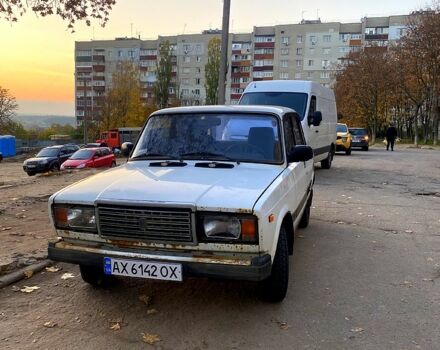 ВАЗ 2107 2004 в Харькове на Automoto.ua Белый ВАЗ 2107, объемом двигателя 1.5 л и пробегом 80 тыс. км за 600 $, фото 1 на Automoto.ua