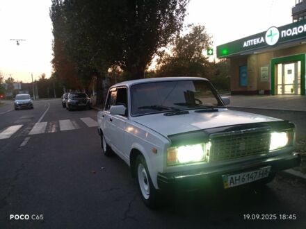 Белый ВАЗ 2107, объемом двигателя 6 л и пробегом 6 тыс. км за 607 $, фото 1 на Automoto.ua