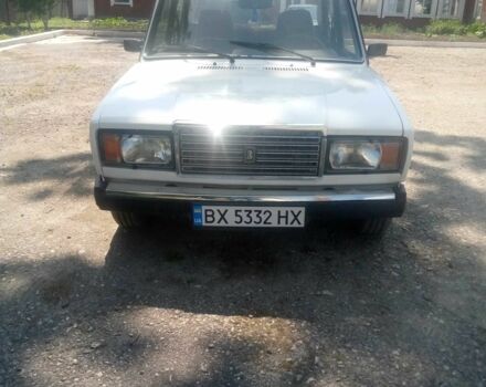 Белый ВАЗ 2107, объемом двигателя 1.5 л и пробегом 87 тыс. км за 800 $, фото 1 на Automoto.ua