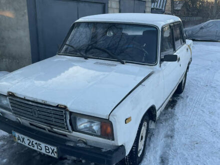 Белый ВАЗ 2107, объемом двигателя 1.5 л и пробегом 81 тыс. км за 533 $, фото 1 на Automoto.ua