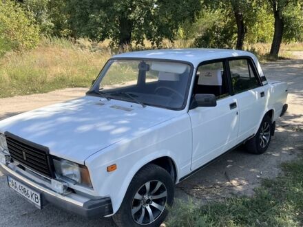 Белый ВАЗ 2107, объемом двигателя 1.5 л и пробегом 52 тыс. км за 1188 $, фото 1 на Automoto.ua