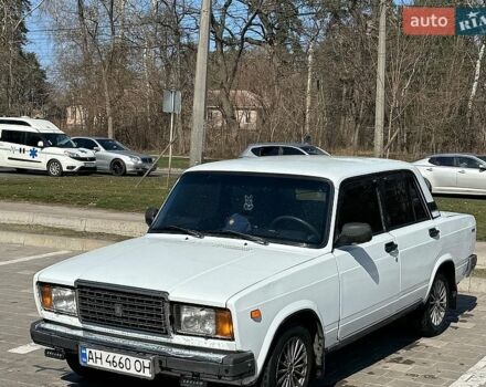 Белый ВАЗ 2107, объемом двигателя 1.45 л и пробегом 104 тыс. км за 1399 $, фото 1 на Automoto.ua