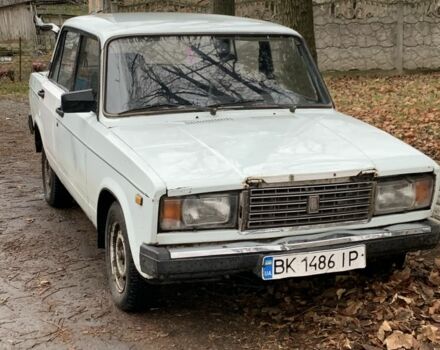 Белый ВАЗ 2107, объемом двигателя 1.5 л и пробегом 3 тыс. км за 350 $, фото 1 на Automoto.ua