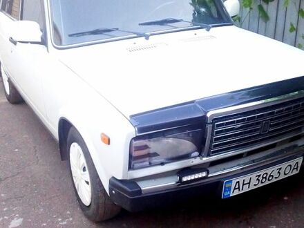 Белый ВАЗ 2107, объемом двигателя 1.5 л и пробегом 128 тыс. км за 1500 $, фото 1 на Automoto.ua