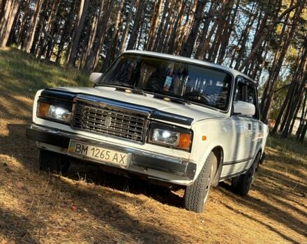Белый ВАЗ 2107, объемом двигателя 1.5 л и пробегом 30 тыс. км за 669 $, фото 1 на Automoto.ua