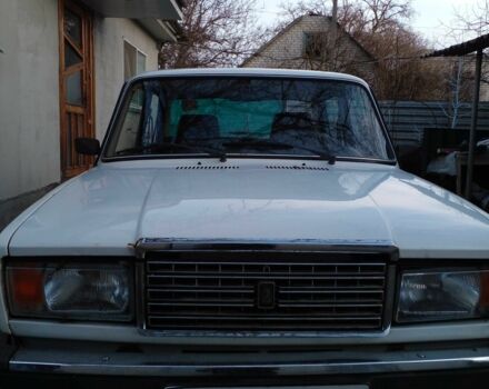 Белый ВАЗ 2107, объемом двигателя 1.5 л и пробегом 77 тыс. км за 565 $, фото 1 на Automoto.ua