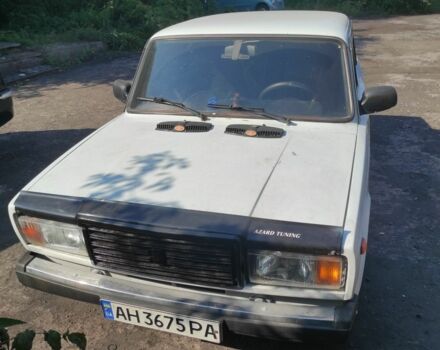 Білий ВАЗ 2107, об'ємом двигуна 1.5 л та пробігом 80 тис. км за 901 $, фото 1 на Automoto.ua