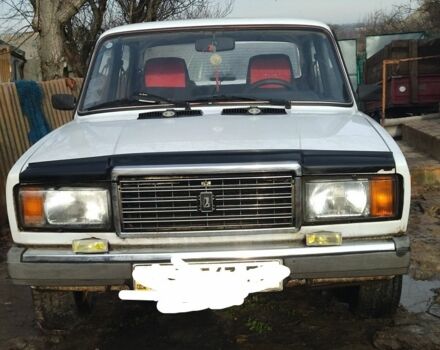 Білий ВАЗ 2107, об'ємом двигуна 1.5 л та пробігом 33 тис. км за 1000 $, фото 1 на Automoto.ua