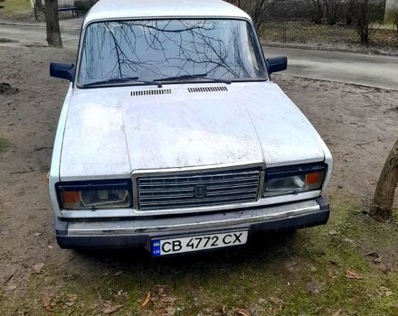 Белый ВАЗ 2107, объемом двигателя 1.5 л и пробегом 180 тыс. км за 500 $, фото 1 на Automoto.ua