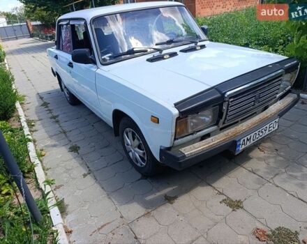 Білий ВАЗ 2107, об'ємом двигуна 1.45 л та пробігом 500 тис. км за 750 $, фото 1 на Automoto.ua