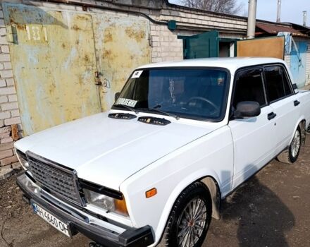 Білий ВАЗ 2107, об'ємом двигуна 1.5 л та пробігом 105 тис. км за 1158 $, фото 1 на Automoto.ua
