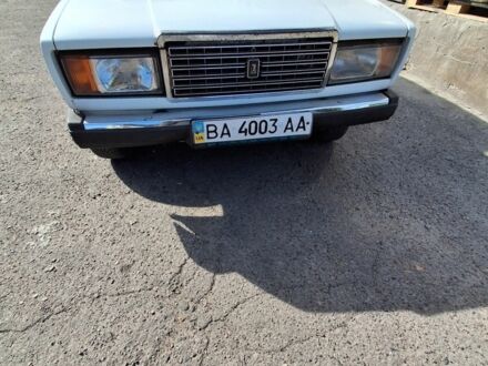 Белый ВАЗ 2107, объемом двигателя 0 л и пробегом 13 тыс. км за 662 $, фото 1 на Automoto.ua