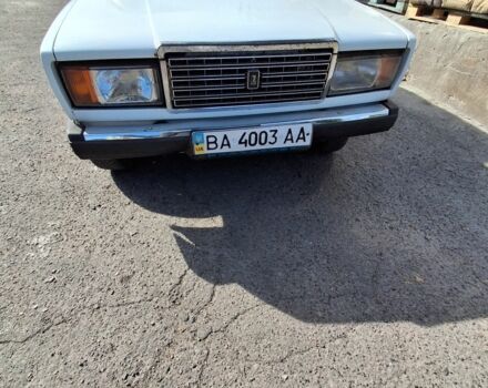 Белый ВАЗ 2107, объемом двигателя 0 л и пробегом 13 тыс. км за 662 $, фото 1 на Automoto.ua