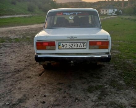 Белый ВАЗ 2107, объемом двигателя 1.5 л и пробегом 170 тыс. км за 500 $, фото 1 на Automoto.ua