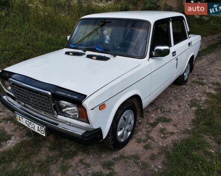 Белый ВАЗ 2107, объемом двигателя 1.5 л и пробегом 107 тыс. км за 1250 $, фото 1 на Automoto.ua