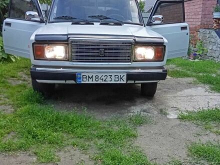 Белый ВАЗ 2107, объемом двигателя 1.5 л и пробегом 250 тыс. км за 1100 $, фото 1 на Automoto.ua