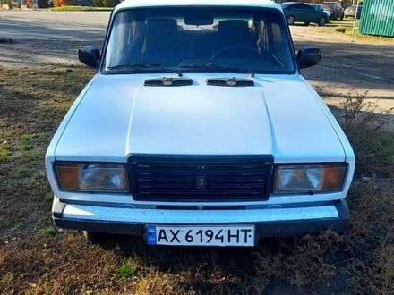 Белый ВАЗ 2107, объемом двигателя 1.6 л и пробегом 123 тыс. км за 1300 $, фото 1 на Automoto.ua