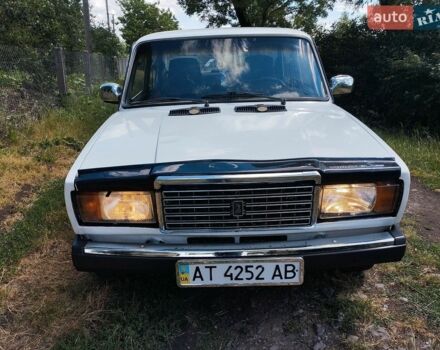 Белый ВАЗ 2107, объемом двигателя 1.5 л и пробегом 107 тыс. км за 1250 $, фото 1 на Automoto.ua