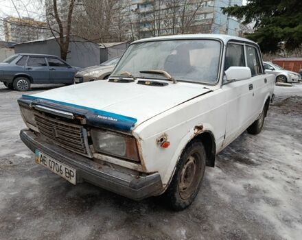 Белый ВАЗ 2107, объемом двигателя 1.5 л и пробегом 123 тыс. км за 350 $, фото 1 на Automoto.ua