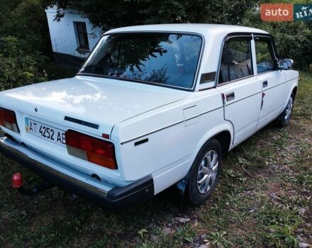 Белый ВАЗ 2107, объемом двигателя 1.5 л и пробегом 107 тыс. км за 1250 $, фото 1 на Automoto.ua