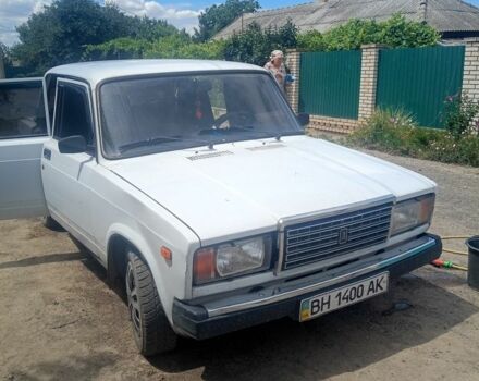 Белый ВАЗ 2107, объемом двигателя 0 л и пробегом 276 тыс. км за 1100 $, фото 1 на Automoto.ua