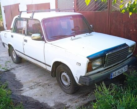 Белый ВАЗ 2107, объемом двигателя 1.5 л и пробегом 61 тыс. км за 500 $, фото 1 на Automoto.ua