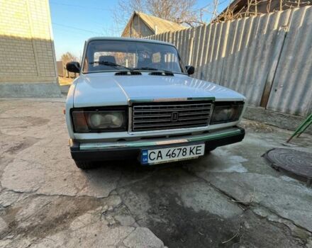Белый ВАЗ 2107, объемом двигателя 1.5 л и пробегом 65 тыс. км за 1150 $, фото 1 на Automoto.ua