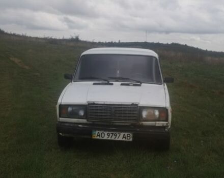 Белый ВАЗ 2107, объемом двигателя 0 л и пробегом 1 тыс. км за 550 $, фото 1 на Automoto.ua