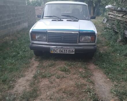 Белый ВАЗ 2107, объемом двигателя 1.5 л и пробегом 197 тыс. км за 999 $, фото 1 на Automoto.ua