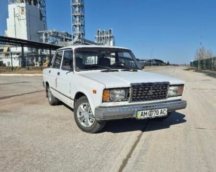 Белый ВАЗ 2107, объемом двигателя 1.45 л и пробегом 161 тыс. км за 1290 $, фото 1 на Automoto.ua
