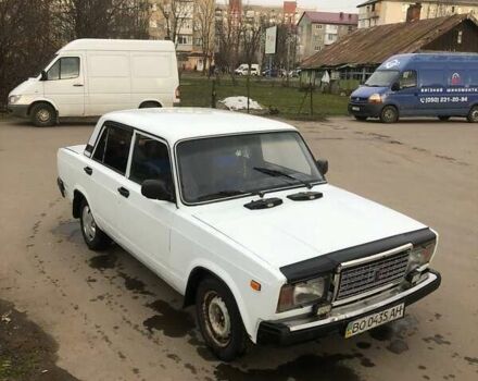 Белый ВАЗ 2107, объемом двигателя 1.6 л и пробегом 130 тыс. км за 1150 $, фото 1 на Automoto.ua