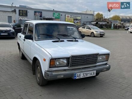 Белый ВАЗ 2107, объемом двигателя 1.45 л и пробегом 82 тыс. км за 1139 $, фото 1 на Automoto.ua