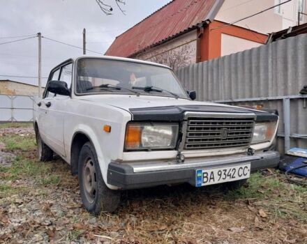 Белый ВАЗ 2107, объемом двигателя 0 л и пробегом 60 тыс. км за 1300 $, фото 1 на Automoto.ua