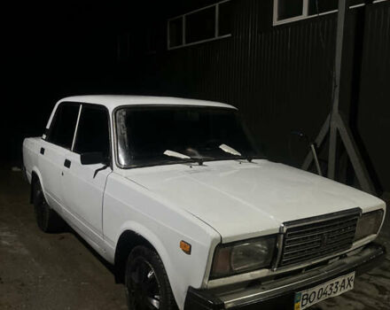 Белый ВАЗ 2107, объемом двигателя 1.6 л и пробегом 95 тыс. км за 1080 $, фото 1 на Automoto.ua