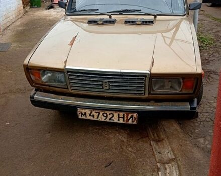 Бежевий ВАЗ 2107, об'ємом двигуна 1.6 л та пробігом 0 тис. км за 590 $, фото 1 на Automoto.ua