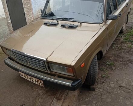 Бежевий ВАЗ 2107, об'ємом двигуна 1.6 л та пробігом 100 тис. км за 593 $, фото 2 на Automoto.ua